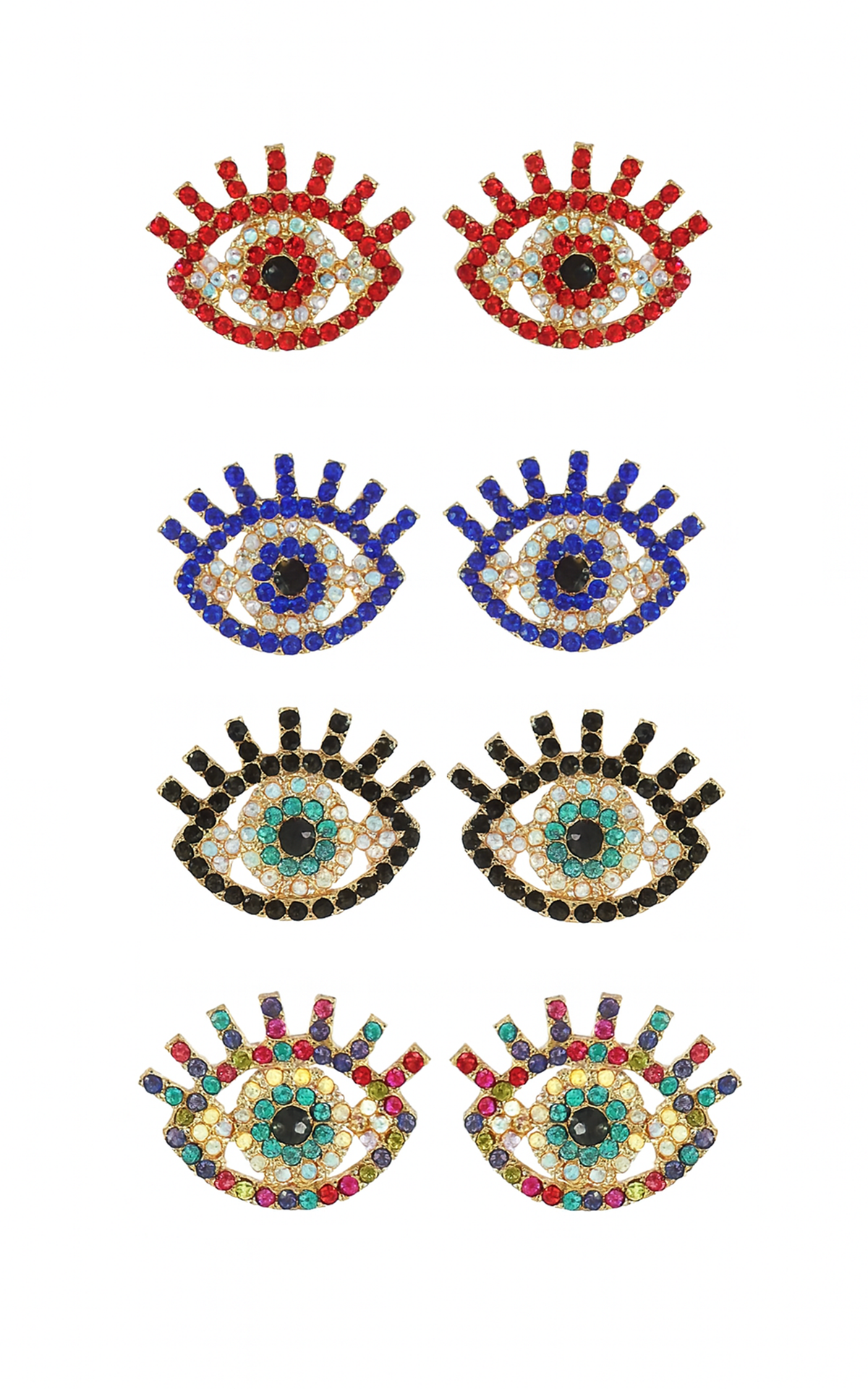 Earring: Gem Eye Earrings