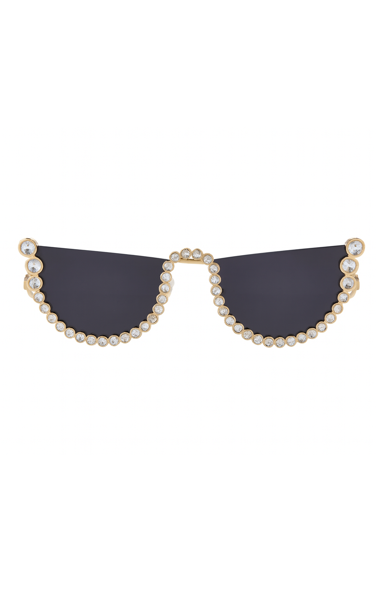 Sunglasses: Rhinestone Cat Eye Sunglasses