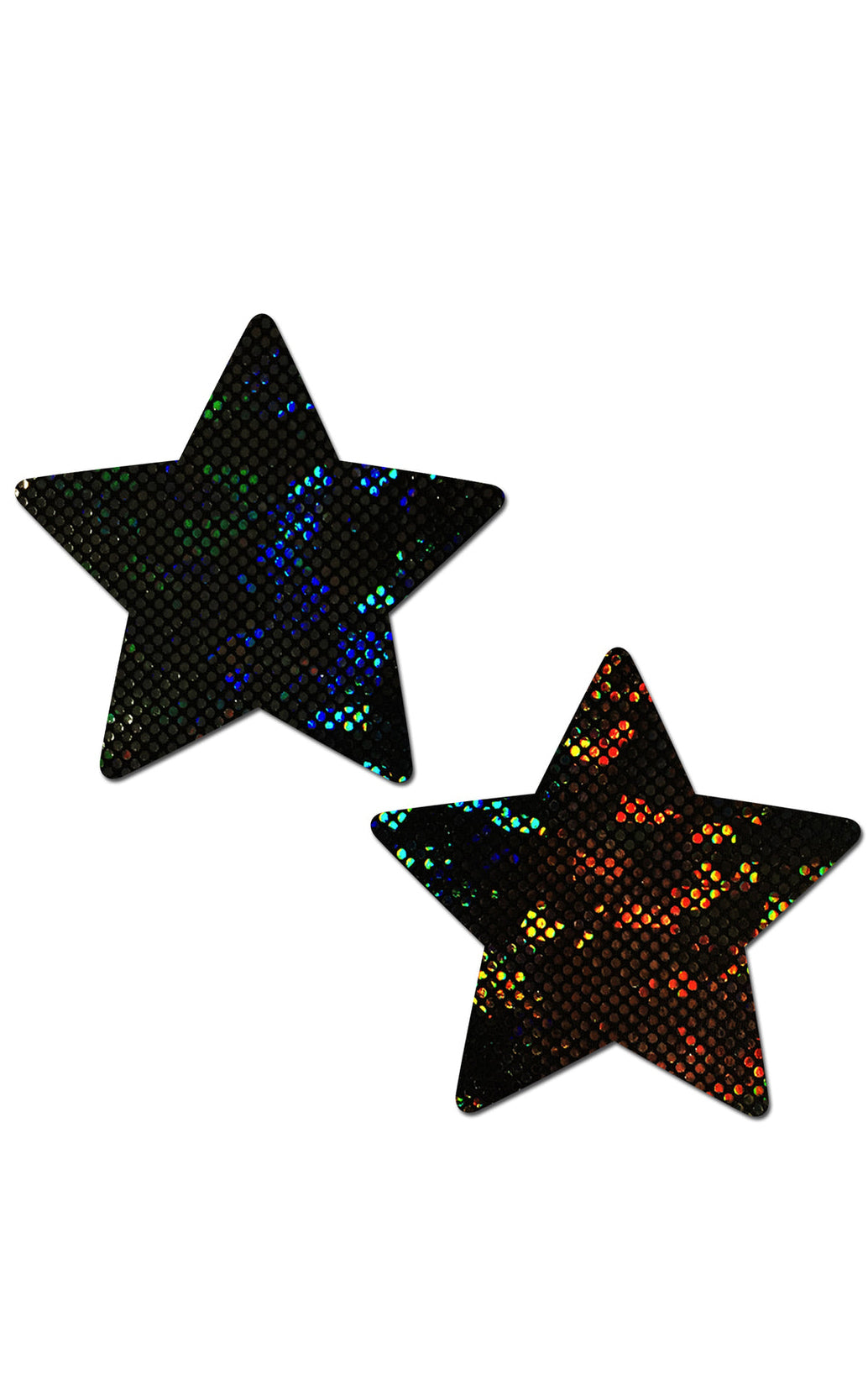 Pastease: Shattered Glass Disco Ball Black Star Pasties