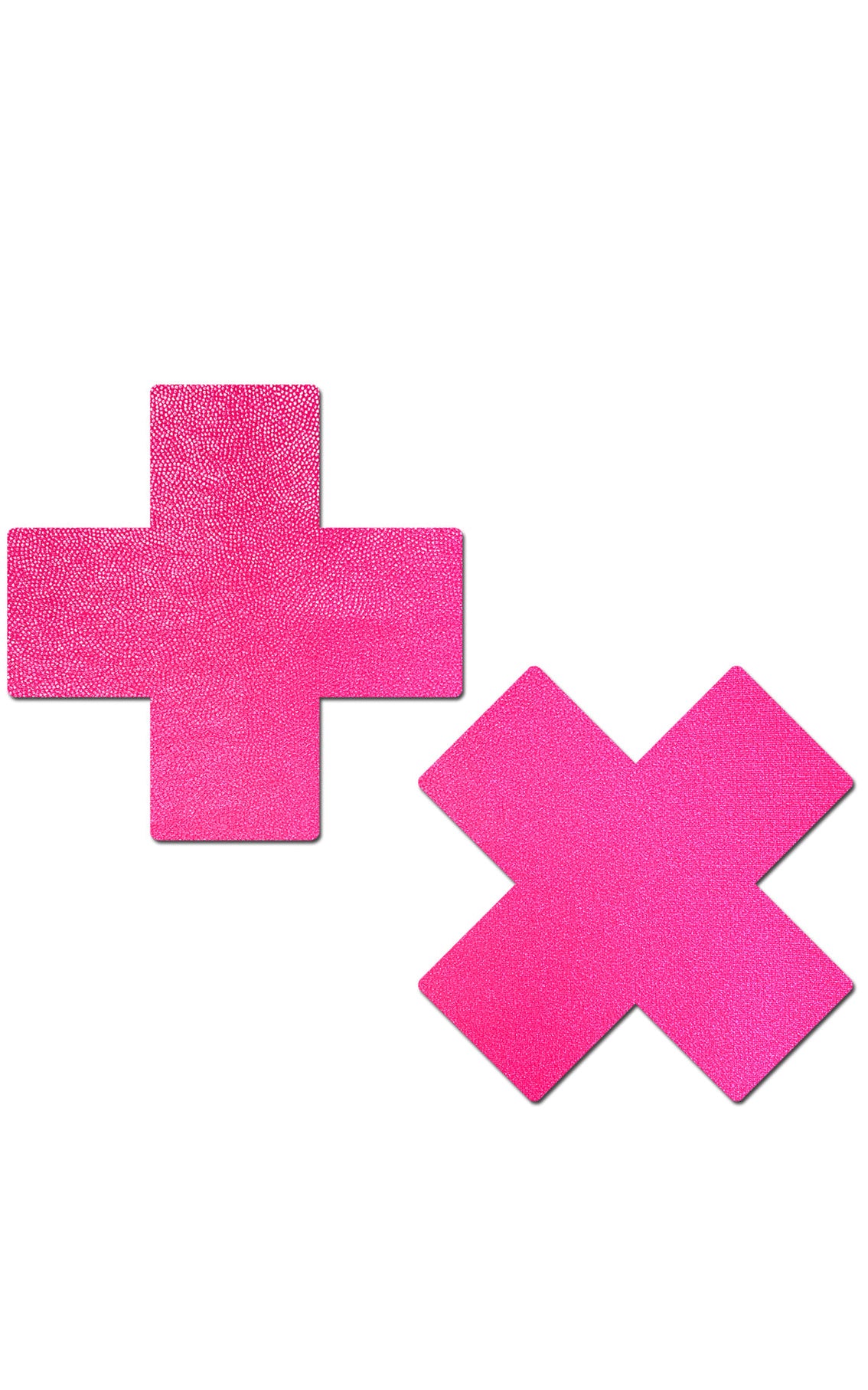 Pastease: Neon Pink Cross Pasties
