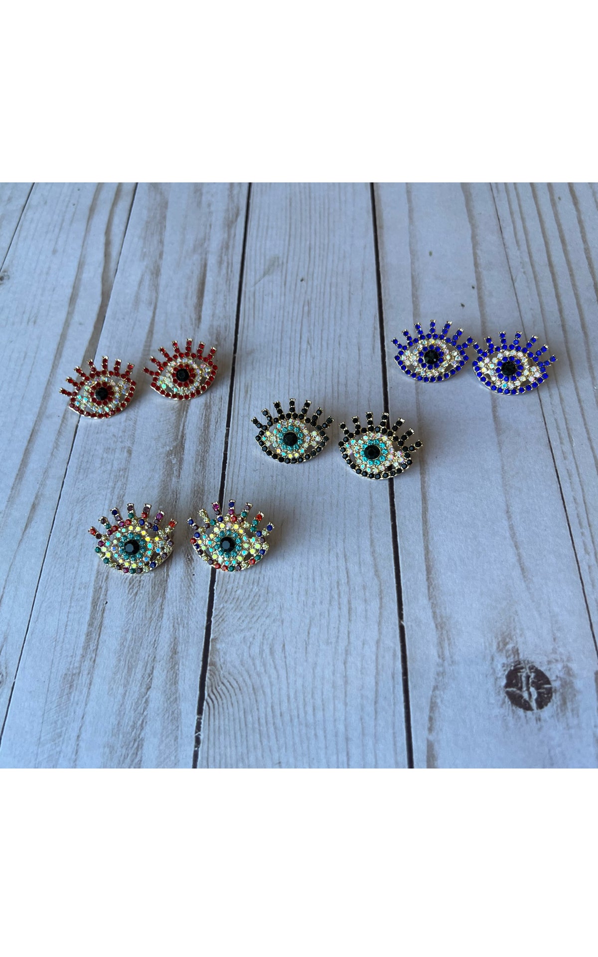 Earring: Gem Eye Earrings