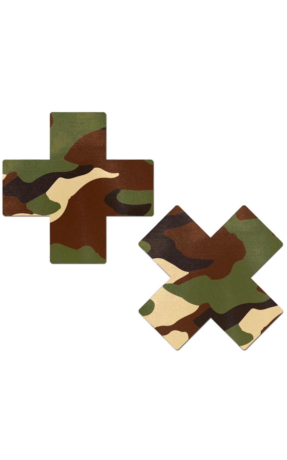 Pastease: Camouflage Cross Pasties