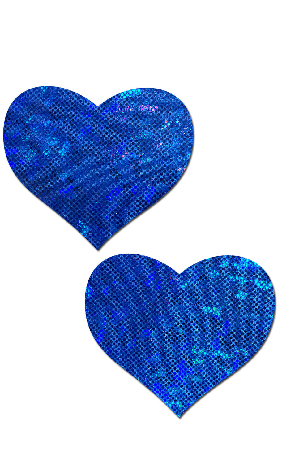 Pastease: Shattered Glass Disco Ball Blue Heart Pasties
