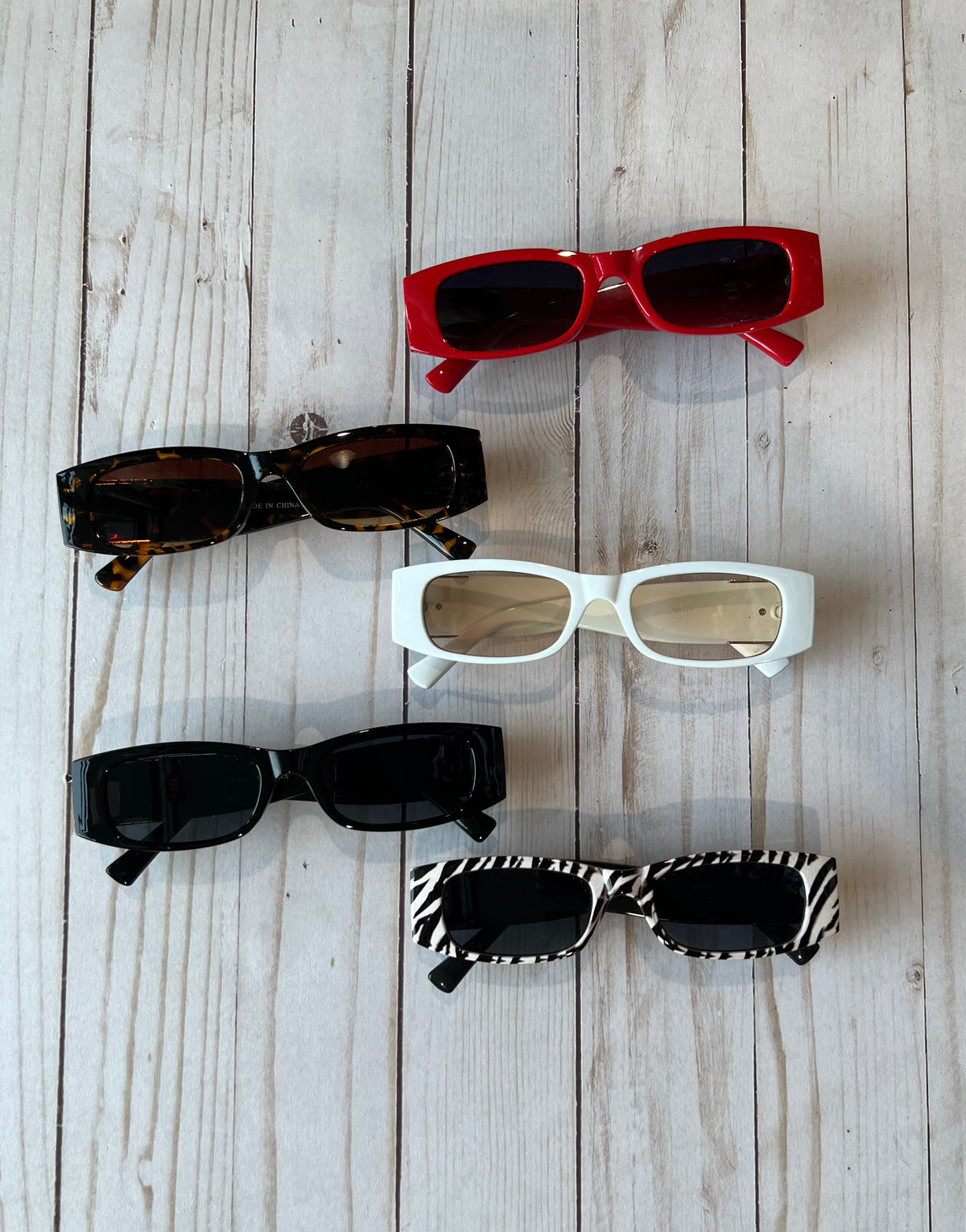 Sunglasses: Thin 90's Sunglasses