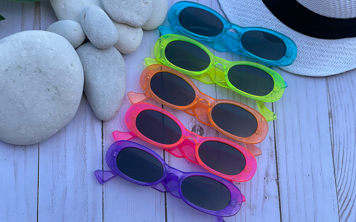Bea: Transparent Frame Sunglasses - Chynna Dolls