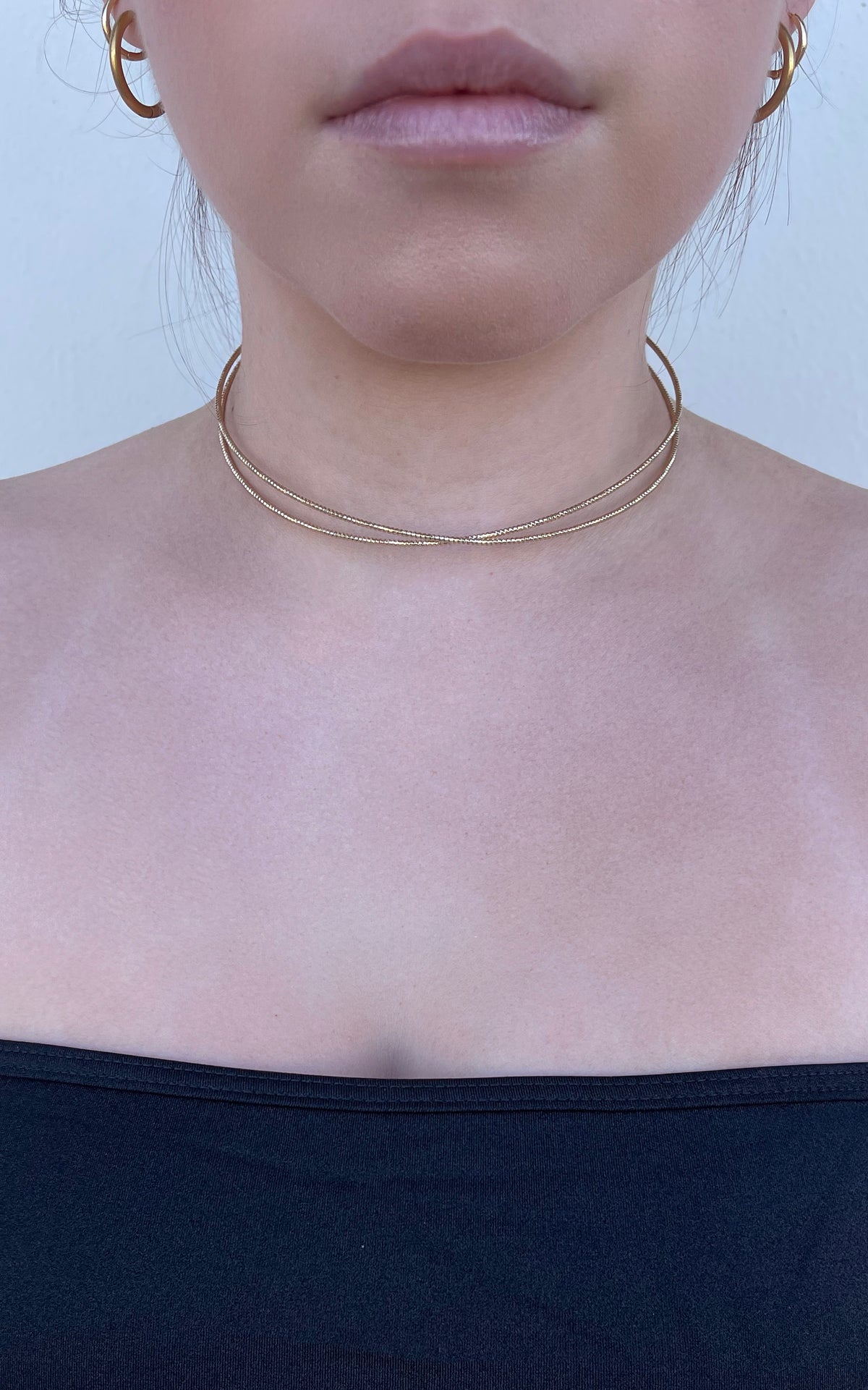 NECKLACE: 2 Layer Gold Necklace