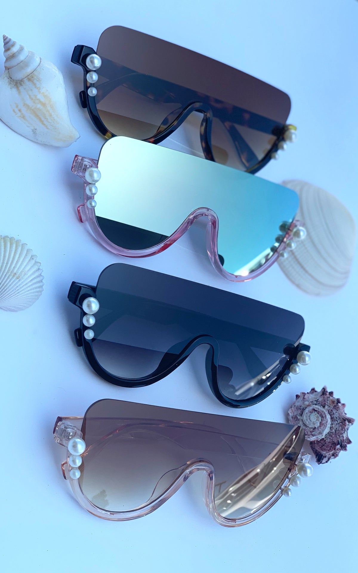 Sunglasses: Pearl Sunnies - Chynna Dolls Swimwear